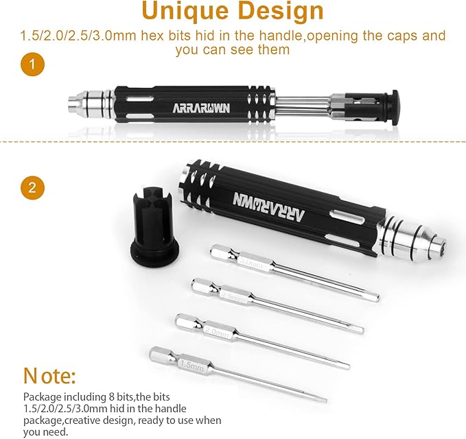 10 in 1 RC Model Repair Tools Kit - Image 3