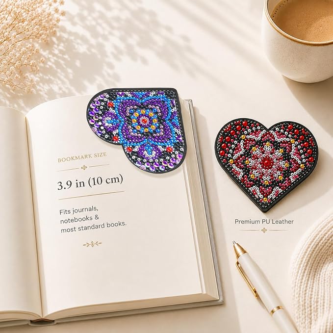 8 PC Diamond Art Painting Bookmark - Image 6