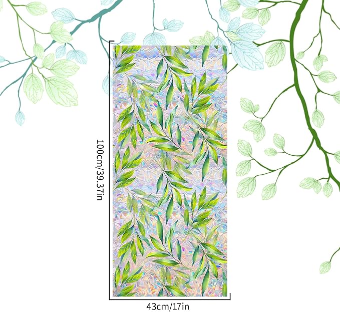 Bloss Stained Glass Window Privacy Film, Sunroof Decal - Image 2
