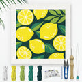 Doodlream Lemon DIY Punch Needle Embroidery Kit by Doodlream