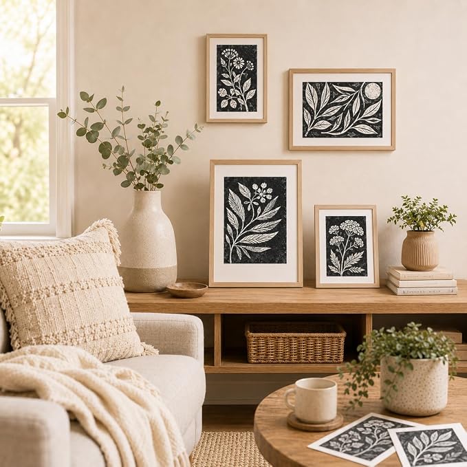 Linocut Kit with 3 Blocks, Linoleum Blocks - Image 7