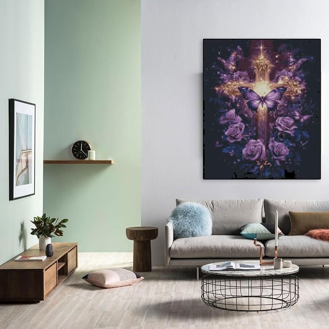 Religious Stamped Cross Stitch Kits - Image 4