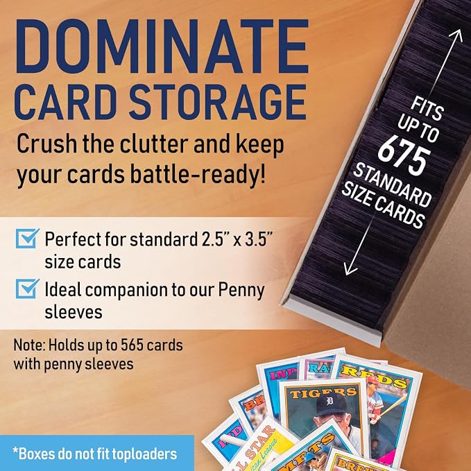 Premium Trading Card Box Storage - Image 4