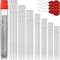 70 Pack Premium Large Eye Needles by JollMono