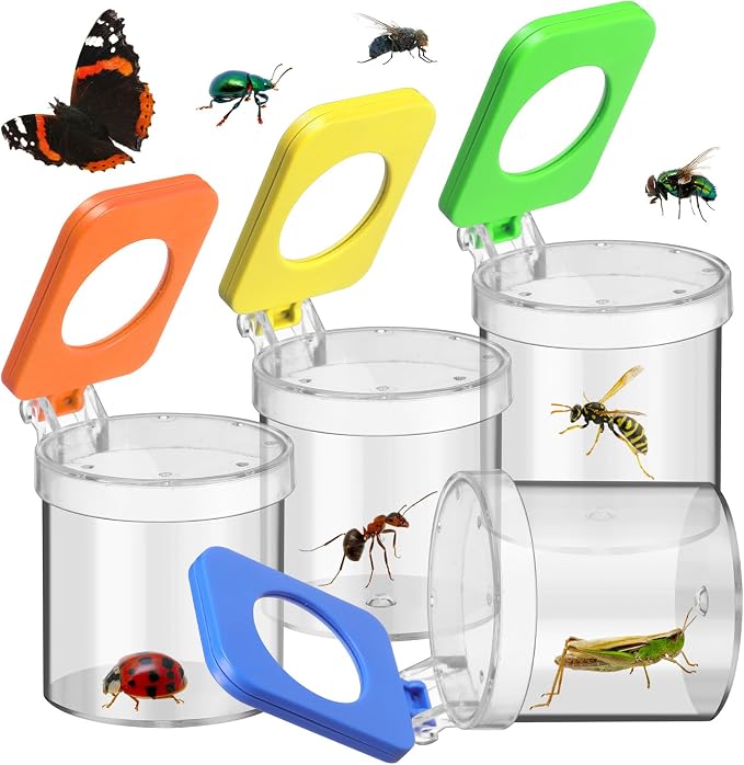 Halloscume 4 Pcs Insect Bug Viewer by Halloscume