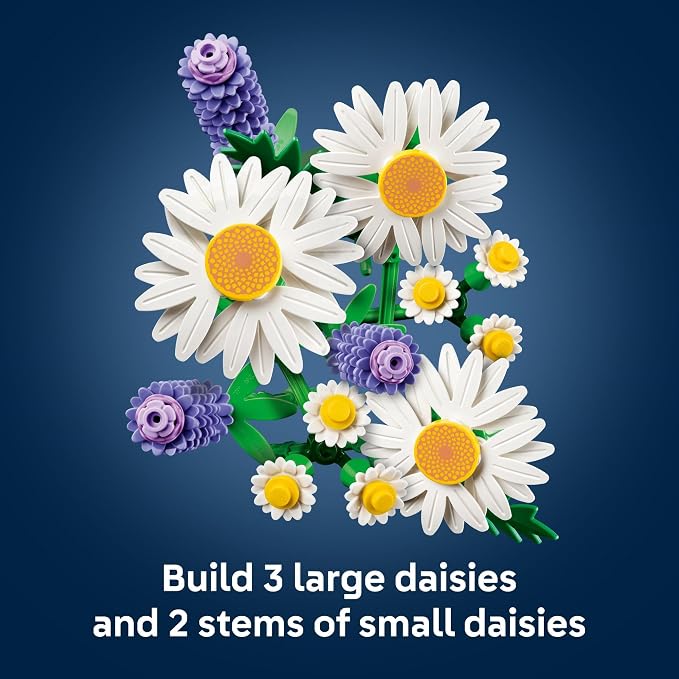 LEGO Botanicals Daisies Building Toy - Image 3