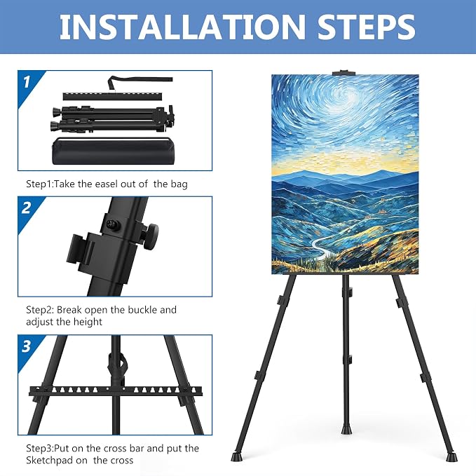 Art Painting Display Easel Stands - Image 9