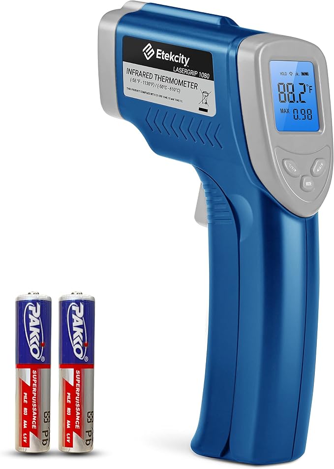 Etekcity Infrared Thermometer Laser Temperature Gun, -58°F~1130°F, Pizza Oven by Etekcity