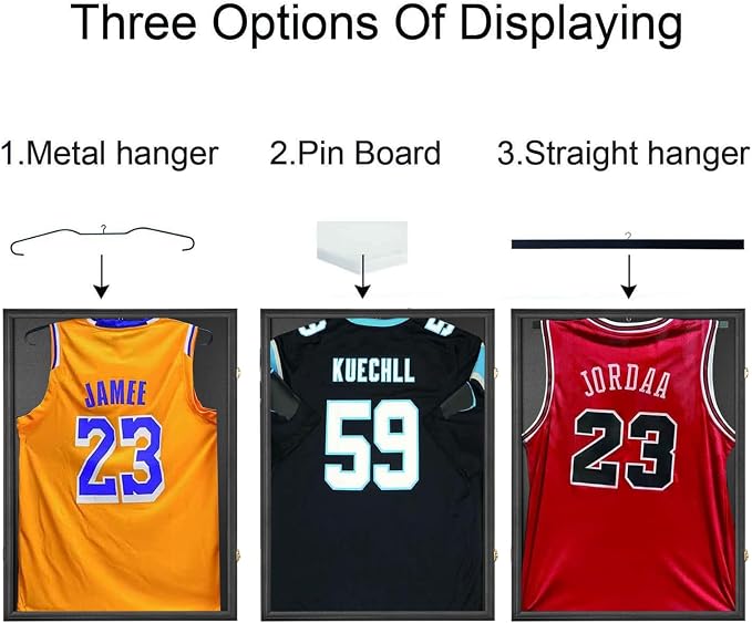 IHEIPYE Jersey Frame Display Case 4 Pack - Image 2
