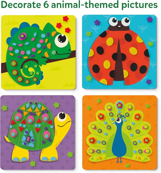 Skillmatics Foam Sticker Art Activity – Animals, Mess-Free Fun - Image 4