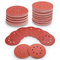 100 PCS 5 Inch Sanding Discs 600 Grit Hook and Loop Adhesive Round Sandpaper for Random Orbital Sander