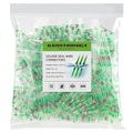 haisstronica 500PCS Solder Seal Wire Connectors, Green AWG 18-16，Marine Grade Heat Shrink Butt Splice Connectors for Electrical, Stereo, Corrosion and Weatherproof