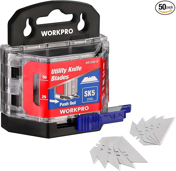 WORKPRO 50-Pack Utility Knife Blades by WORKPRO