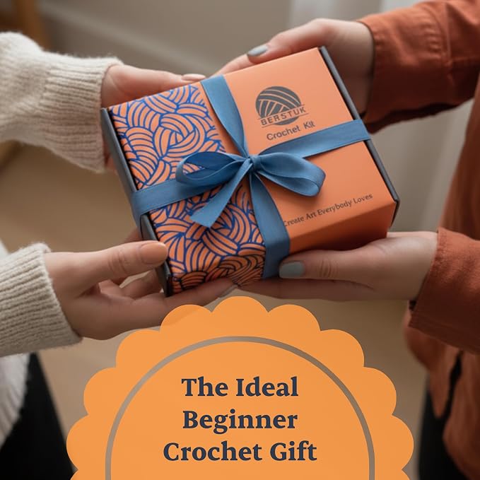 Absolute Beginner Crochet Kit for Adults, Level 1 Starter Kit - Image 5