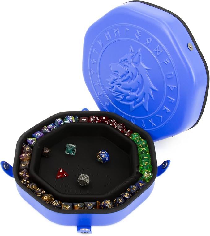 CASEMATIX Dice Tray and Dice Storage Case by CASEMATIX