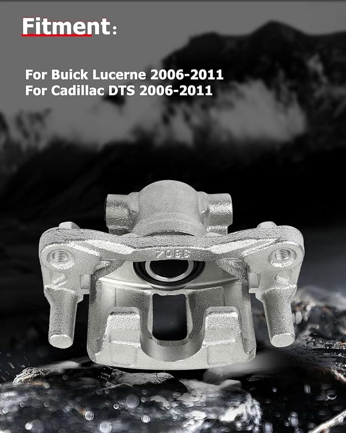 cciyu Rear Right Brake Caliper Assembly w/Bracket 18B5038 For Chrysler For 200/For Cirrus/For Sebring,For Dodge For Avenger/For Caliber,For Jeep For Compass/For Patriot,For Mitsubishi For Lancer