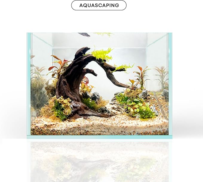 FZONE Driftwood for Aquarium Resin Model pH Neutral Aquarium Rocks for - Image 4