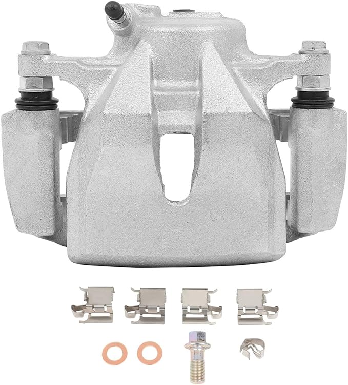 cciyu Front Right Brake Caliper Assembly w/Bracket 19B3195 For Pontiac For Vibe,For Scion For iM/For tC,For Toyota For Corolla iM/For Matrix/For Mirai/For RAV4