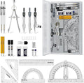 Nicpro 22 PCS Compass Geometry Tools by Nicpro