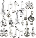 Youdiyla 70pcs Musical Symbol Charms Collection, BULK Music Notes Elements by Youdiyla