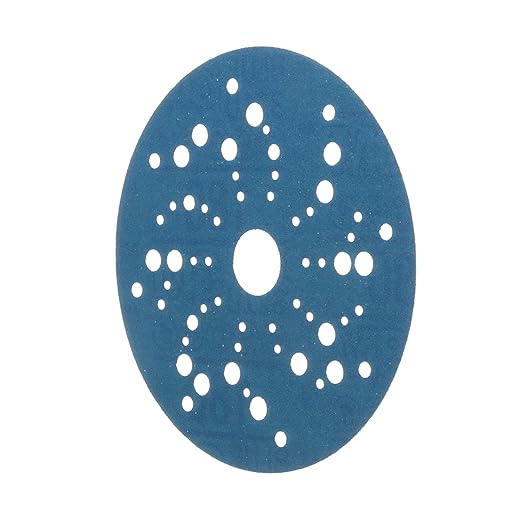 3M Hookit Blue Abrasive Disc 321U Multi-hole, 36161 5 in 180 50 discs per carton