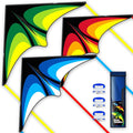 Delta Kite Set for Kids and Adults, Extremely Easy to Launch for Beginners by SGftre