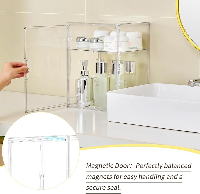 LXLXXL 2 Tier Stackable Acrylic Display Case - Image 4