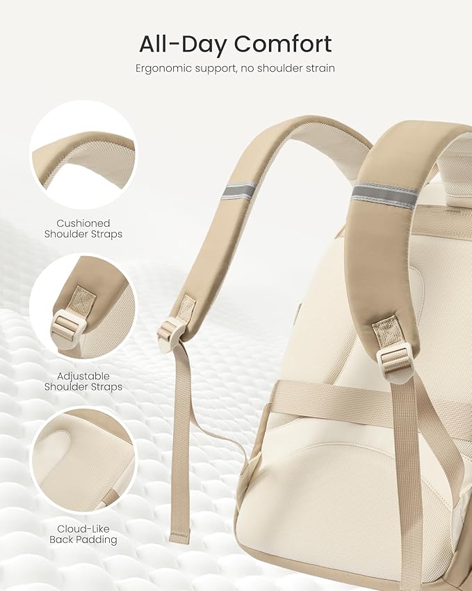 LOVEVOOK School Backpack for Teen Girls & College Students, Large Capacity - Image 3