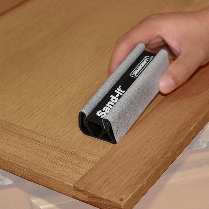 Milescraft 1622 Sand-It Multi-Surface Sanding Block. Sand Flat, Convex & Round - Image 2