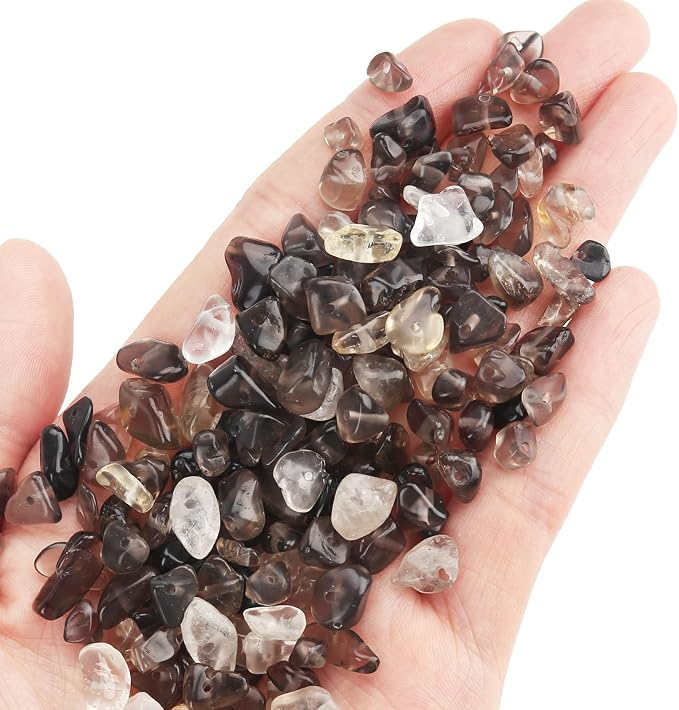 456 PCs Natural Chip Stone Beads, 5-8mm Irregular Multicolor Gemstones Loose - Image 5