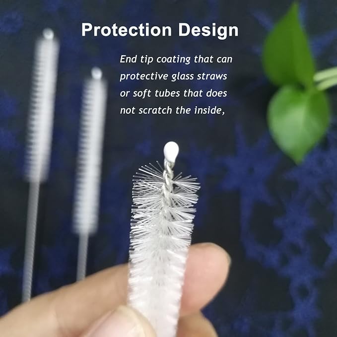 Straw Cleaner Brush Extend 12 inch, Extra Wide 12mm diam Pipe Cleaners - Image 4