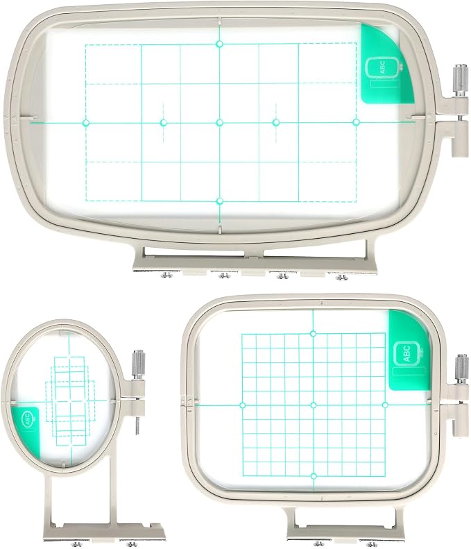 Sew Tech Embroidery Hoops for Brother SE700 PE535 SE600 PE545 SE400 PE570 SE725 by SewTech