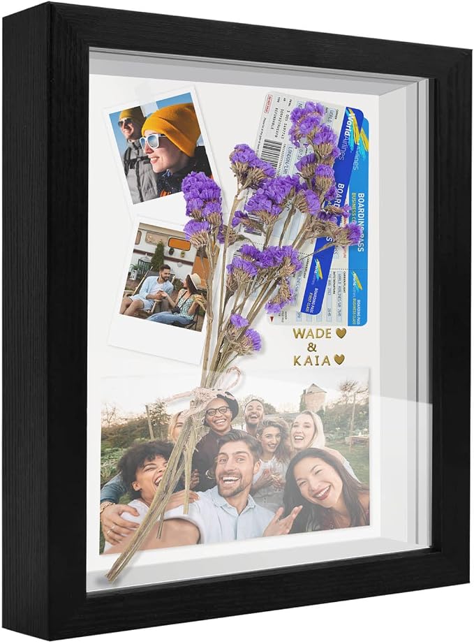8.5x11 Shadow Box Frame Display Case - Image 5