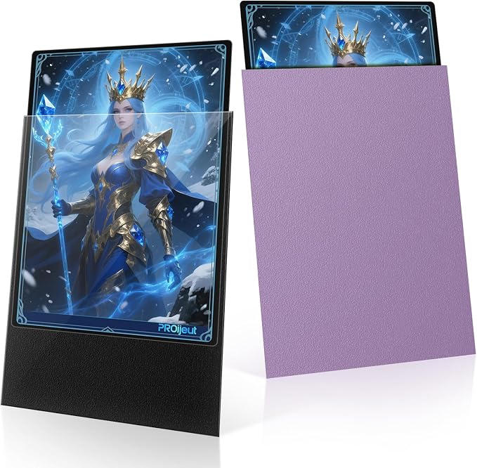 200 Pack Card Sleeves, Matte Dual Trading Card Sleeves by PROijeut