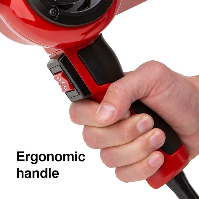 Master Appliance HG-501D Industrial Heat Gun, Quick Change Plug-In Heating Element, 1200F, 120V, 1740W, 14.5 Amps, Assembled In USA