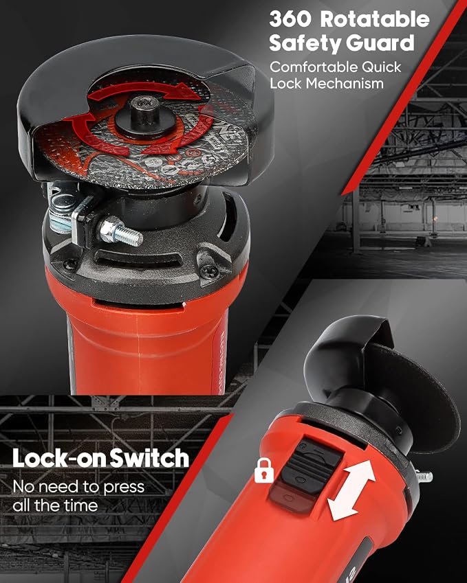 SHALL 3 Inch High-Speed Cut Off Tool, 3.5 Amp Metal Cutter Tool - Image 5