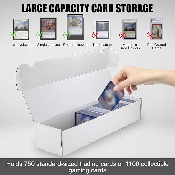 Trading Card Storage Box, Collectible Trading Cards - Image 2
