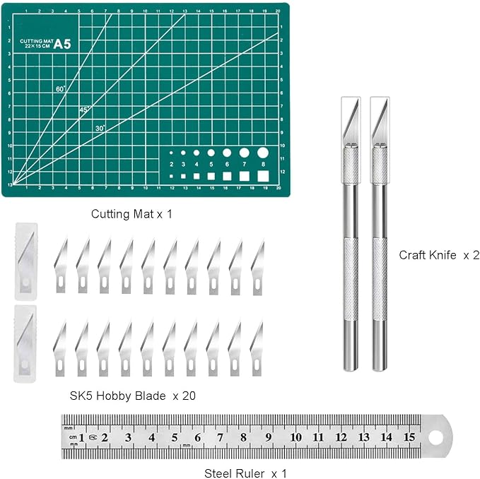 Craft Knife Precision Hobby Knife Kit - Image 2