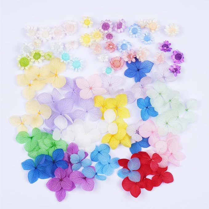 96Pcs Small Dried Pressed Flowers - Image 2
