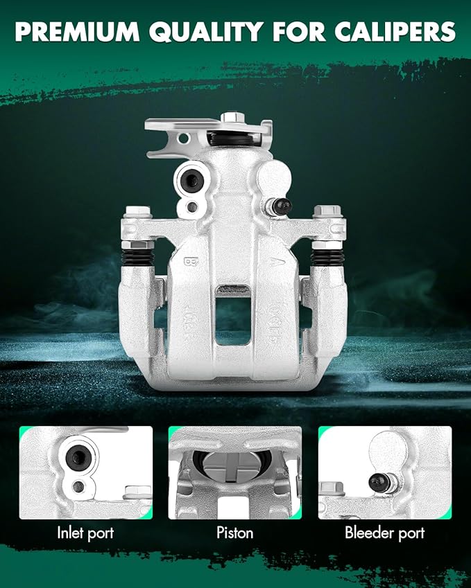 SCITOO 19B7096 Rear Right Disc Brake Caliper Assembly w/Bracket For Honda For Accord 2013-2017
