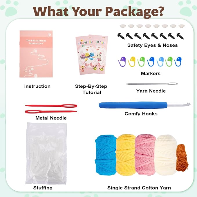 Crochet Kit for Beginners - Image 6