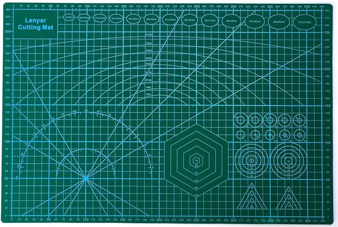 Gundam Model Builder's Cutting Mat 12"x18" by Lanyar