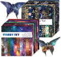 Origami Paper Kit 100 Sheets 70GSM 6 Inch Square Double Sided Color 100 Vivid by Bestartsuppliesforyou