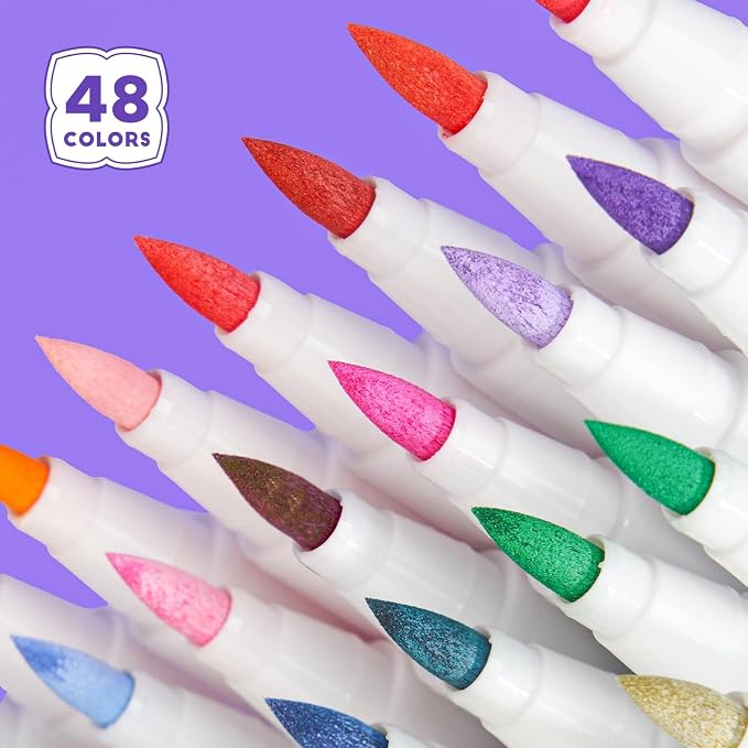 Arrtx 48 Colors Acrylic Marker, - Image 6