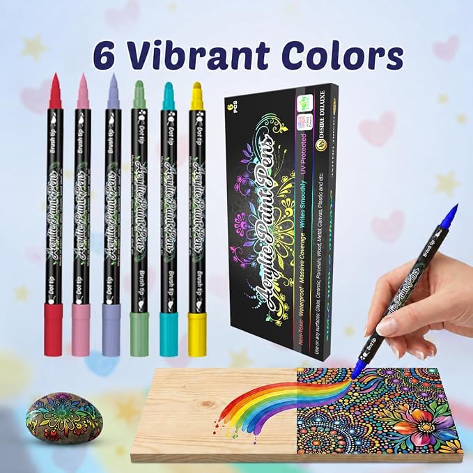 Desire Deluxe Acrylic Paint Pens - Image 2