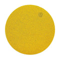 Benchmark Abrasives 5" Premium Aluminum Oxide Stearated Gold No Holes Hook and Loop Discs for Sanding of Metals Non-Ferrous Metals Wood Plastic Fiberglass (Pack of 50) - 60 Grit