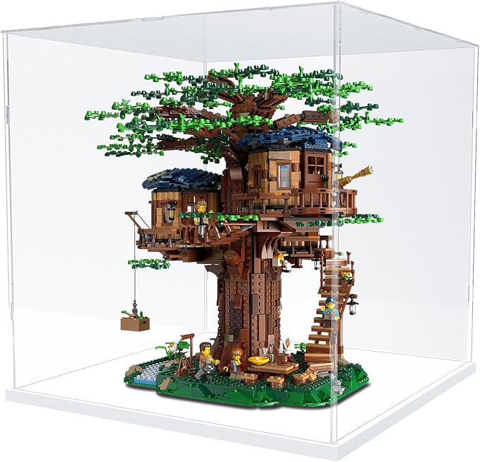 DuvinDD Acrylic Display Case for Collectibles Lego Clear Acrylic Display Box by DuvinDD