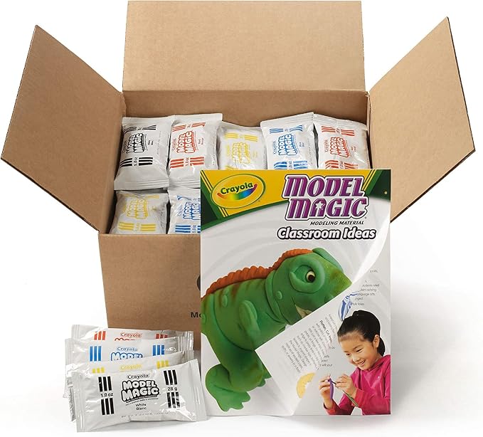 Crayola Model Magic, Kids Modeling Clay Alternative, 1oz Packs, Teacher - Image 2