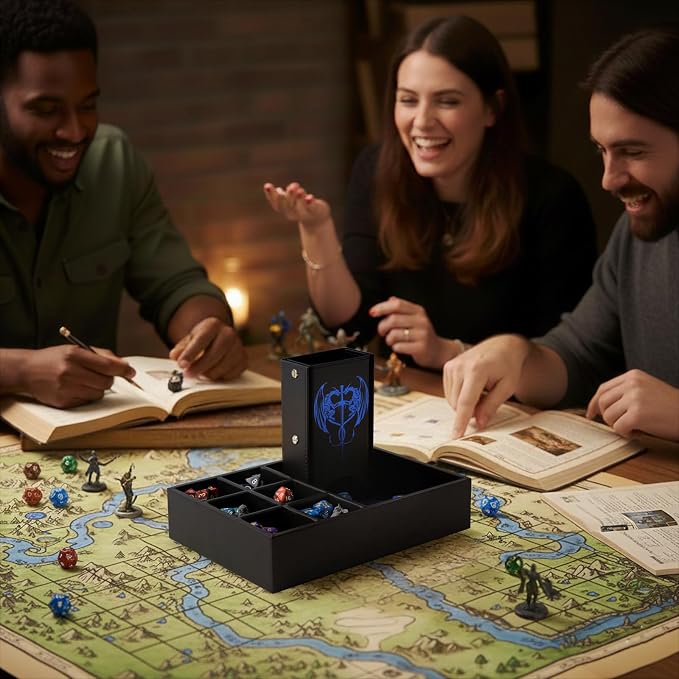 Grajar DND Dice Tray and Dice Tower - Image 5