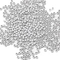 Gxueshan 1000 Pcs Acrylic Pony Beads 6x9mm Gray Bulk Plastic Beads by Gxueshan